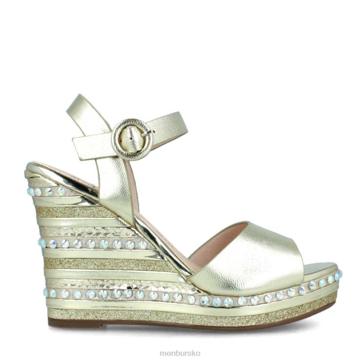 dk Menbur Kvinder ailano guld X288X543 afslappet smart sko