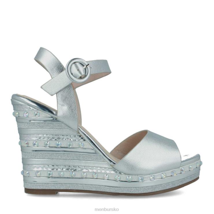 dk Menbur Kvinder ailano sølv X288X3623 afslappet smart sko