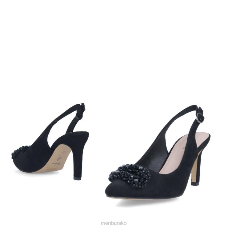 dk Menbur Kvinder antronapiana sort X288X3517 afslappet smart sko