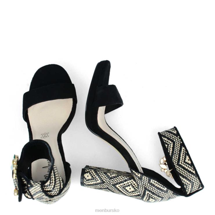 dk Menbur Kvinder arola sort X288X212 afslappet smart sko