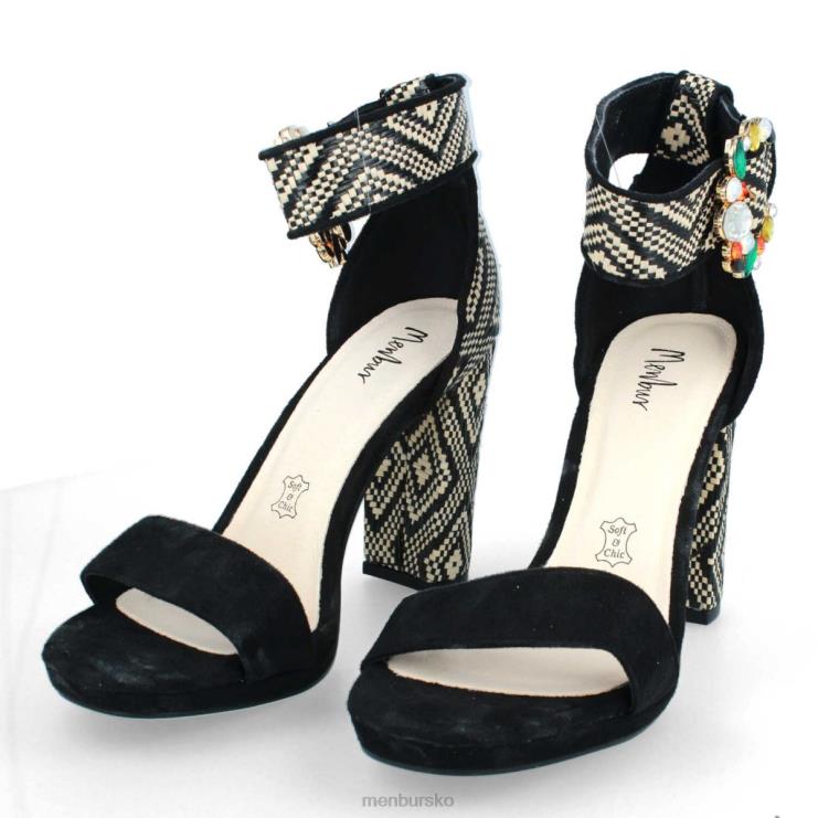 dk Menbur Kvinder arola sort X288X212 afslappet smart sko