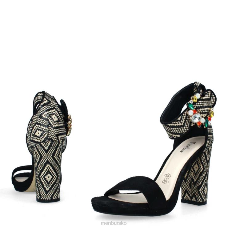 dk Menbur Kvinder arola sort X288X212 afslappet smart sko