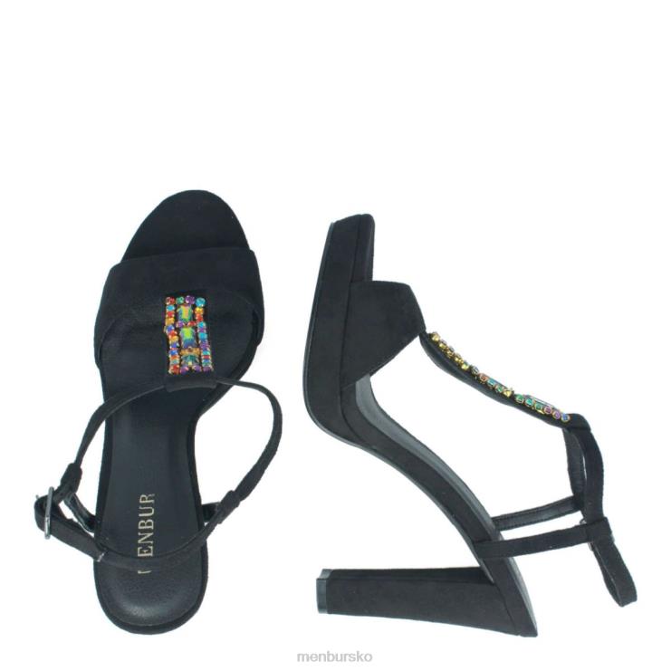 dk Menbur Kvinder arsie sort X288X324 afslappet smart sko