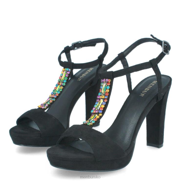 dk Menbur Kvinder arsie sort X288X324 afslappet smart sko