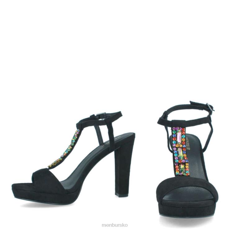 dk Menbur Kvinder arsie sort X288X324 afslappet smart sko