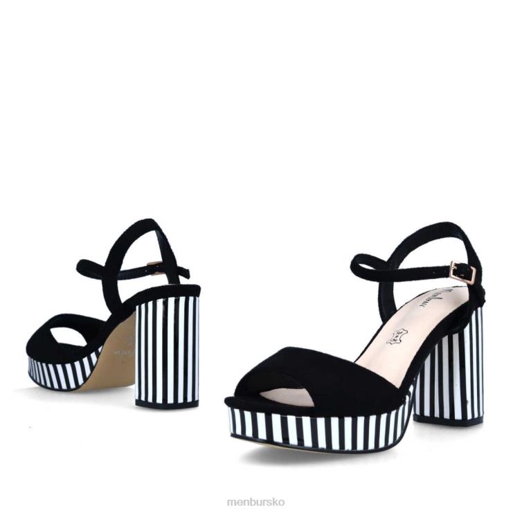 dk Menbur Kvinder aunede sort X288X349 afslappet smart sko