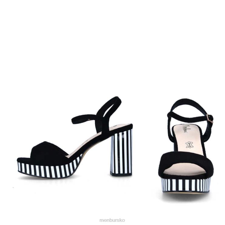 dk Menbur Kvinder aunede sort X288X349 afslappet smart sko