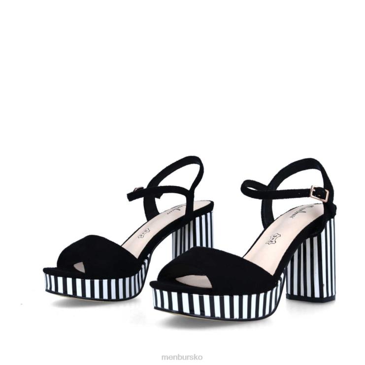 dk Menbur Kvinder aunede sort X288X349 afslappet smart sko