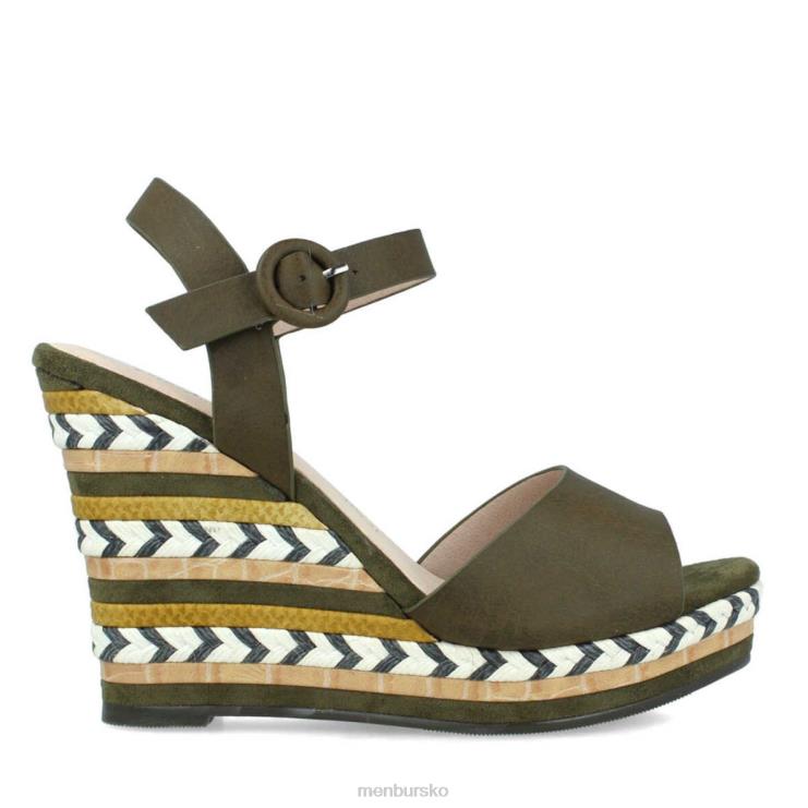 dk Menbur Kvinder barbanella grøn X288X3434 afslappet smart sko