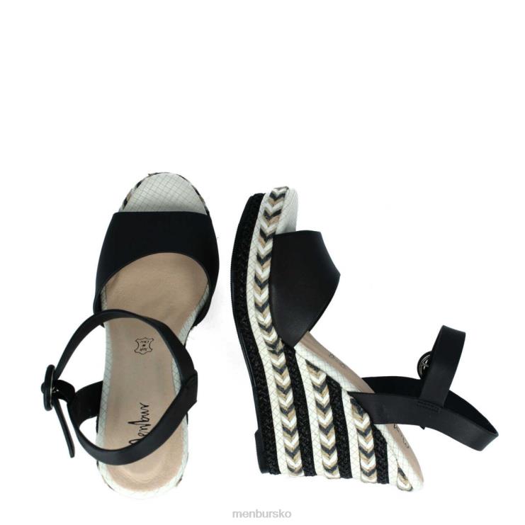 dk Menbur Kvinder barbanella sort X288X436 afslappet smart sko