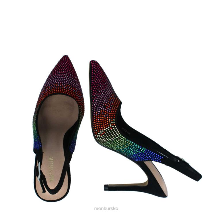 dk Menbur Kvinder barbuglio sort X288X268 afslappet smart sko