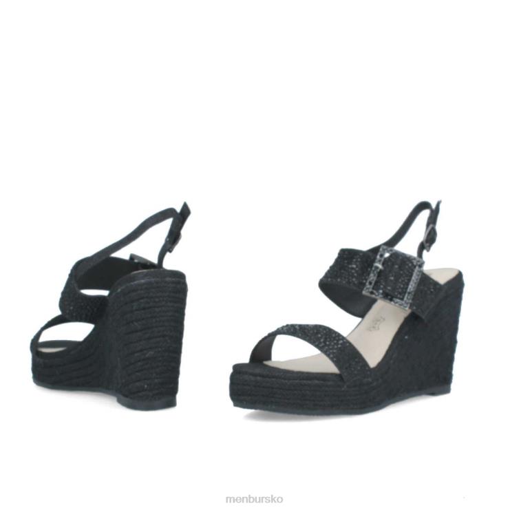 dk Menbur Kvinder barlassina sort X288X471 afslappet smart sko