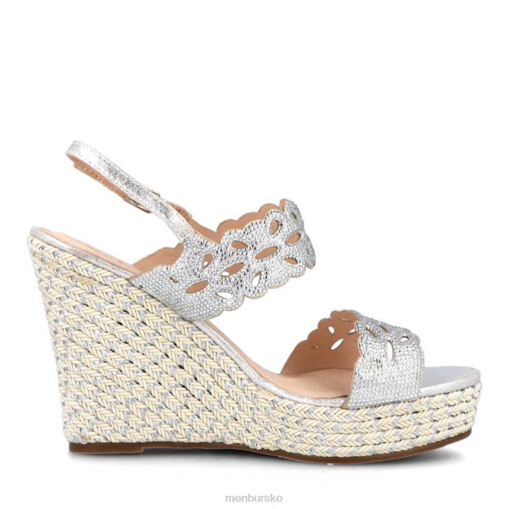 dk Menbur Kvinder barlia sølv X288X3570 afslappet smart sko