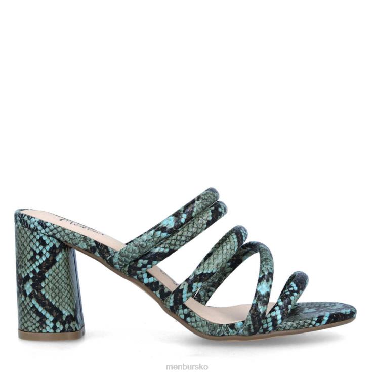 dk Menbur Kvinder baschi grøn X288X280 afslappet smart sko