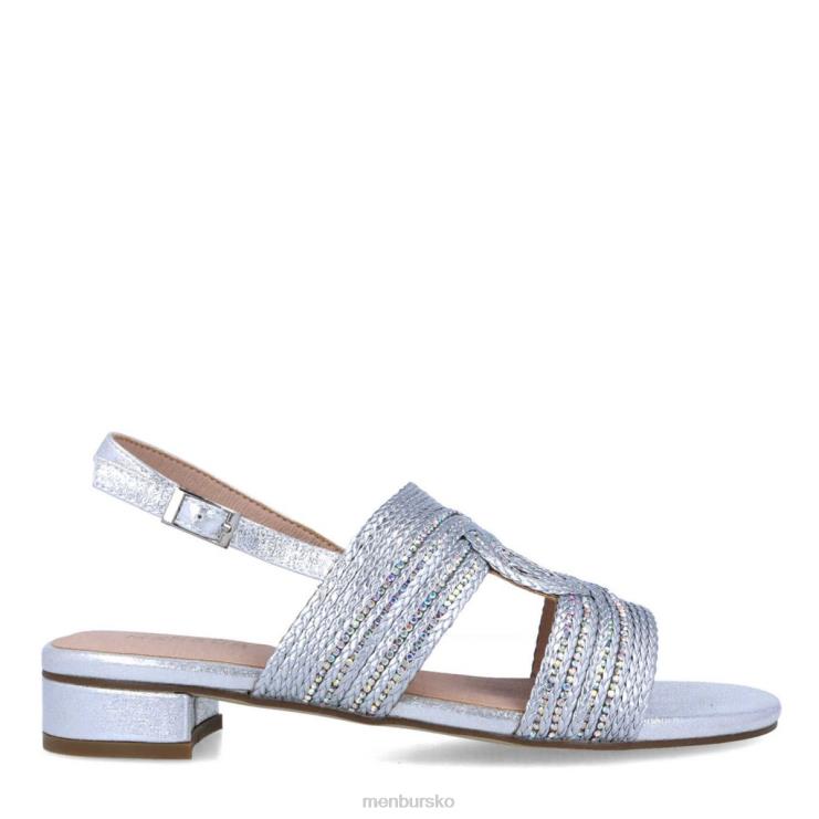 dk Menbur Kvinder basiliano sølv X288X3437 afslappet smart sko