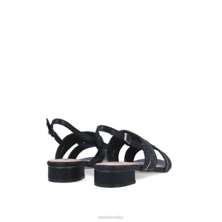 dk Menbur Kvinder basiliano sort X288X437 afslappet smart sko