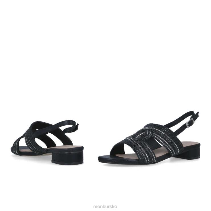 dk Menbur Kvinder basiliano sort X288X437 afslappet smart sko