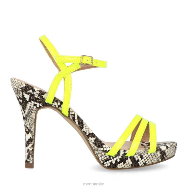 dk Menbur Kvinder bazovica gul X288X341 afslappet smart sko