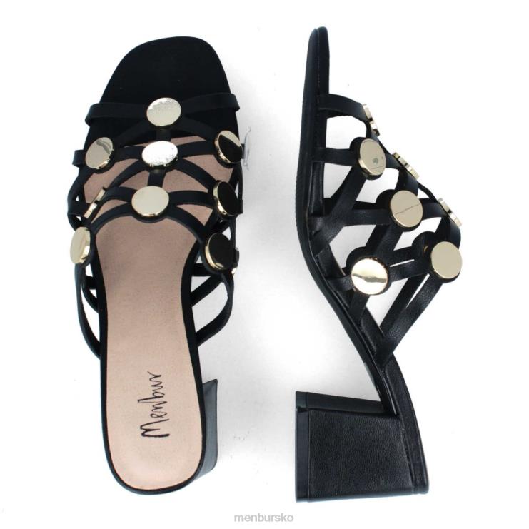 dk Menbur Kvinder bedole sort X288X3164 afslappet smart sko