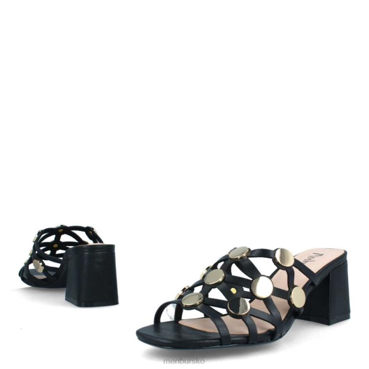 dk Menbur Kvinder bedole sort X288X3164 afslappet smart sko