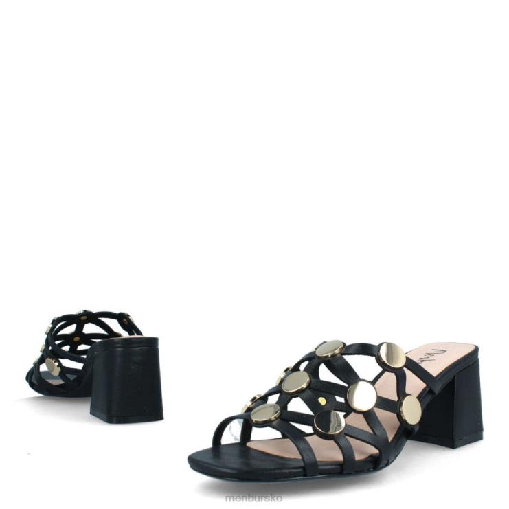 dk Menbur Kvinder bedole sort X288X3164 afslappet smart sko