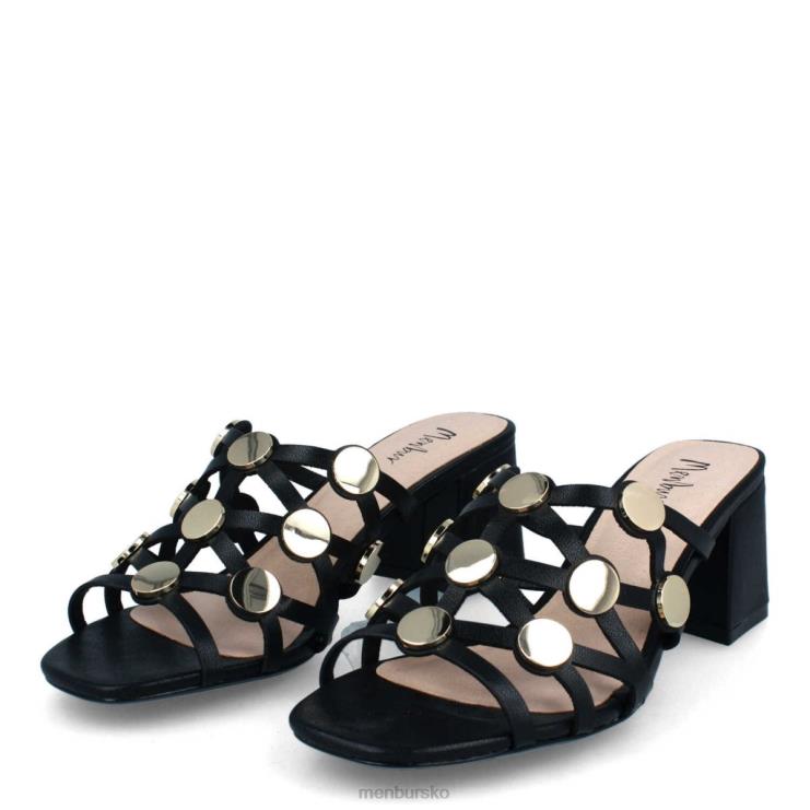 dk Menbur Kvinder bedole sort X288X3164 afslappet smart sko