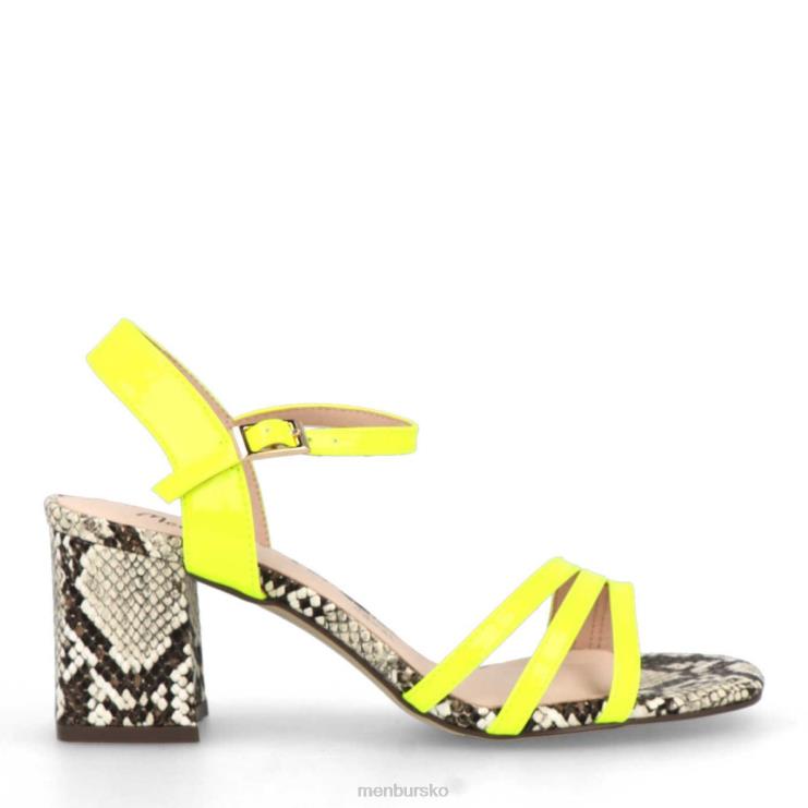 dk Menbur Kvinder belfiore gul X288X362 afslappet smart sko