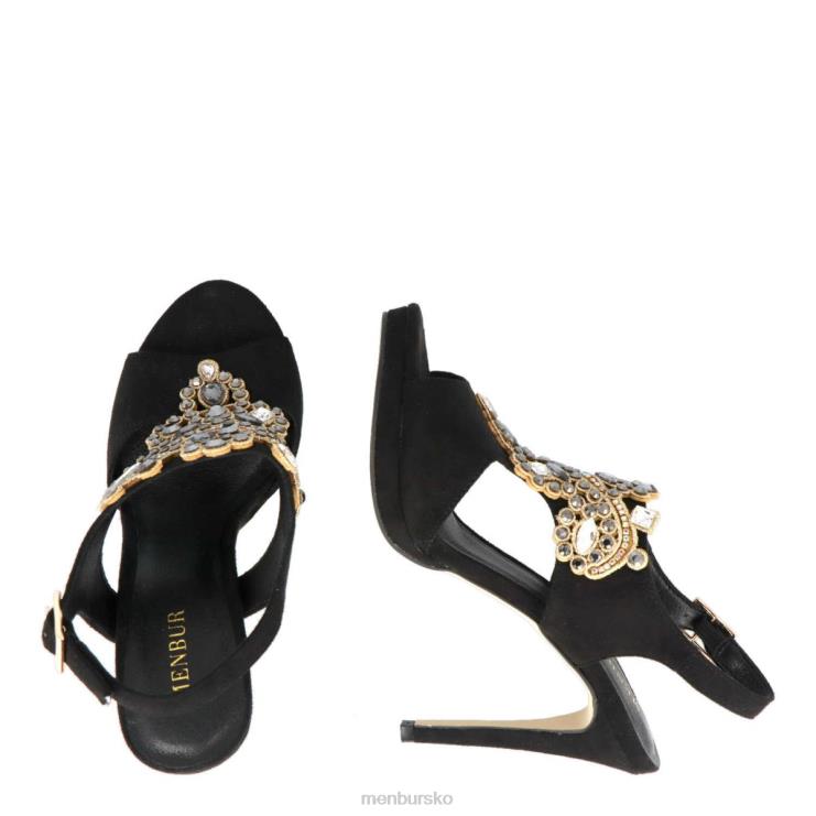 dk Menbur Kvinder beorchia sort X288X3302 afslappet smart sko