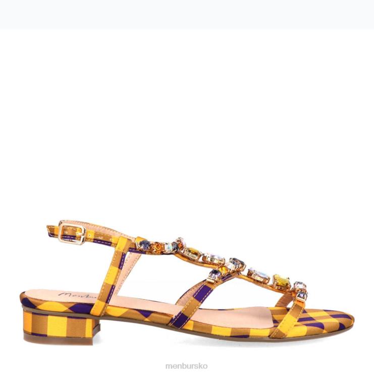 dk Menbur Kvinder berioli gul X288X540 afslappet smart sko