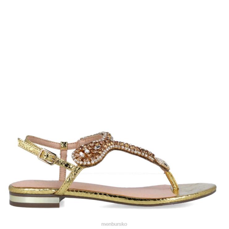 dk Menbur Kvinder bertagia guld X288X470 afslappet smart sko