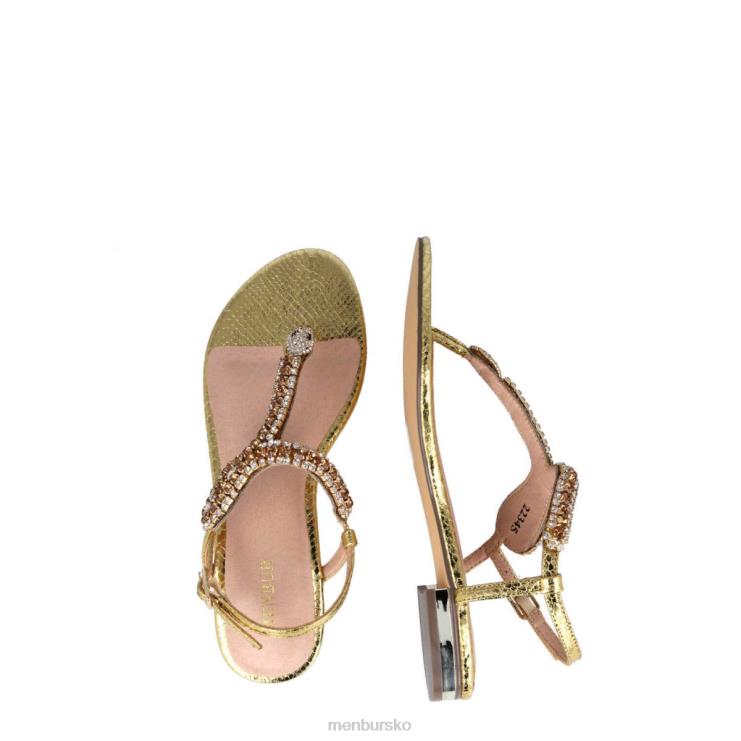 dk Menbur Kvinder bertagia guld X288X470 afslappet smart sko