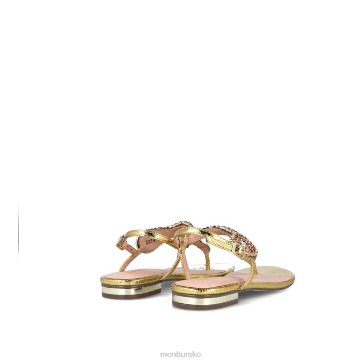 dk Menbur Kvinder bertagia guld X288X470 afslappet smart sko