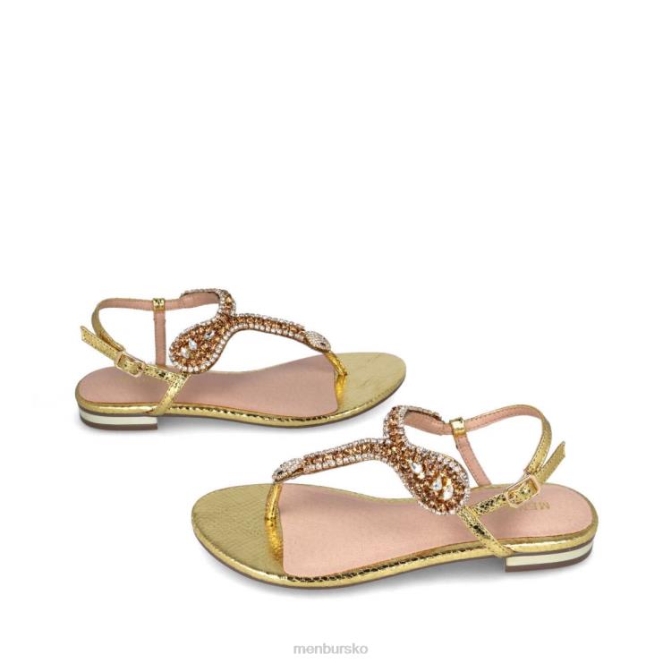 dk Menbur Kvinder bertagia guld X288X470 afslappet smart sko