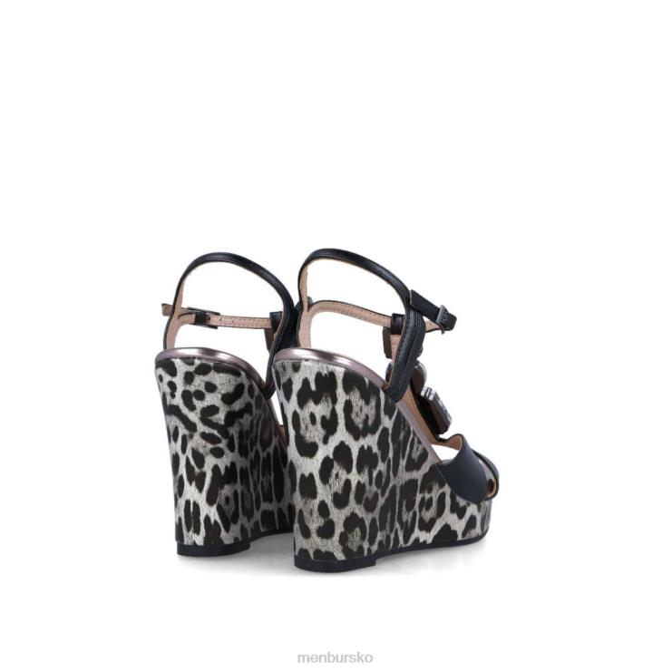 dk Menbur Kvinder bessude sort X288X3438 afslappet smart sko