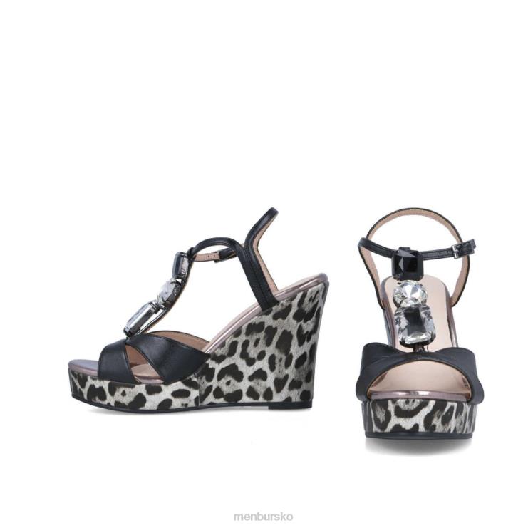 dk Menbur Kvinder bessude sort X288X3438 afslappet smart sko