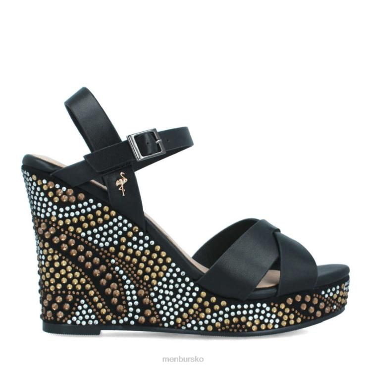 dk Menbur Kvinder birbesi sort X288X546 afslappet smart sko