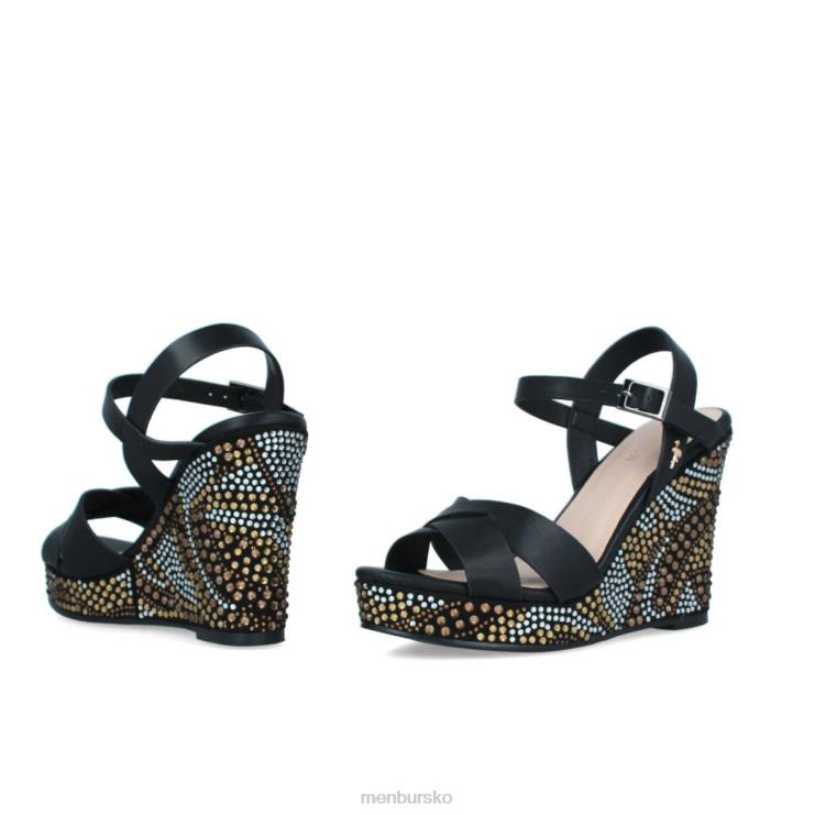 dk Menbur Kvinder birbesi sort X288X546 afslappet smart sko