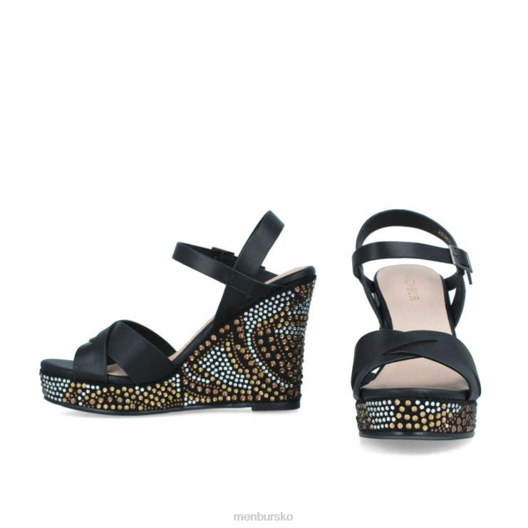 dk Menbur Kvinder birbesi sort X288X546 afslappet smart sko