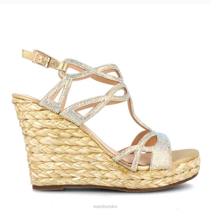 dk Menbur Kvinder bitti guld X288X533 afslappet smart sko