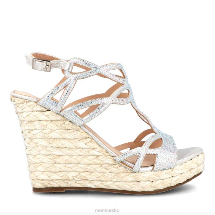 dk Menbur Kvinder bitti sølv X288X3613 afslappet smart sko