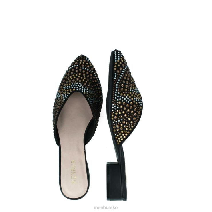 dk Menbur Kvinder bivona sort X288X3145 afslappet smart sko