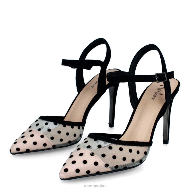 dk Menbur Kvinder blavy sort X288X371 afslappet smart sko