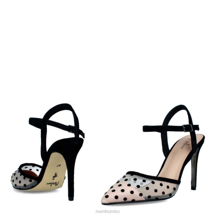 dk Menbur Kvinder blavy sort X288X371 afslappet smart sko