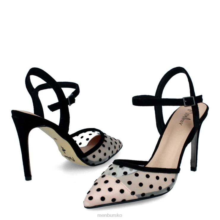 dk Menbur Kvinder blavy sort X288X371 afslappet smart sko