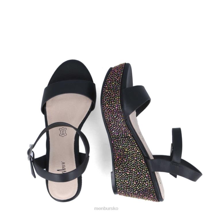 dk Menbur Kvinder blumau sort X288X547 afslappet smart sko