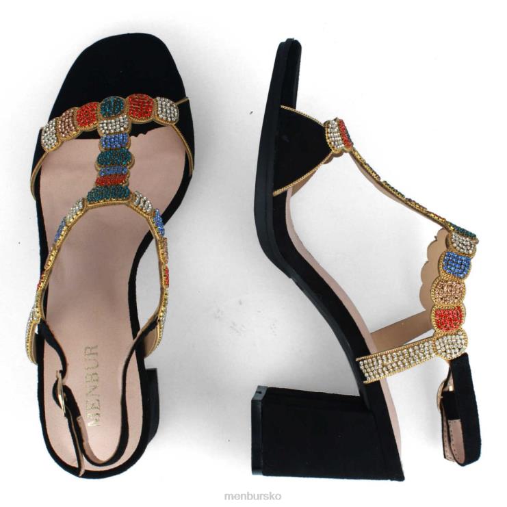 dk Menbur Kvinder bolano sort X288X496 afslappet smart sko