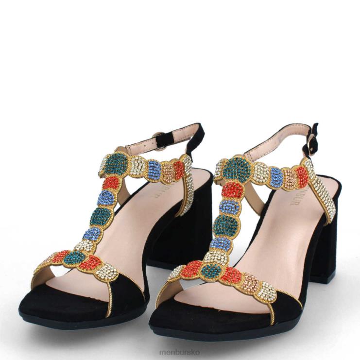 dk Menbur Kvinder bolano sort X288X496 afslappet smart sko