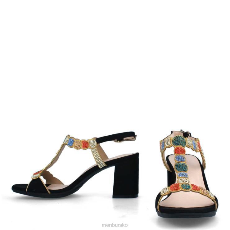 dk Menbur Kvinder bolano sort X288X496 afslappet smart sko