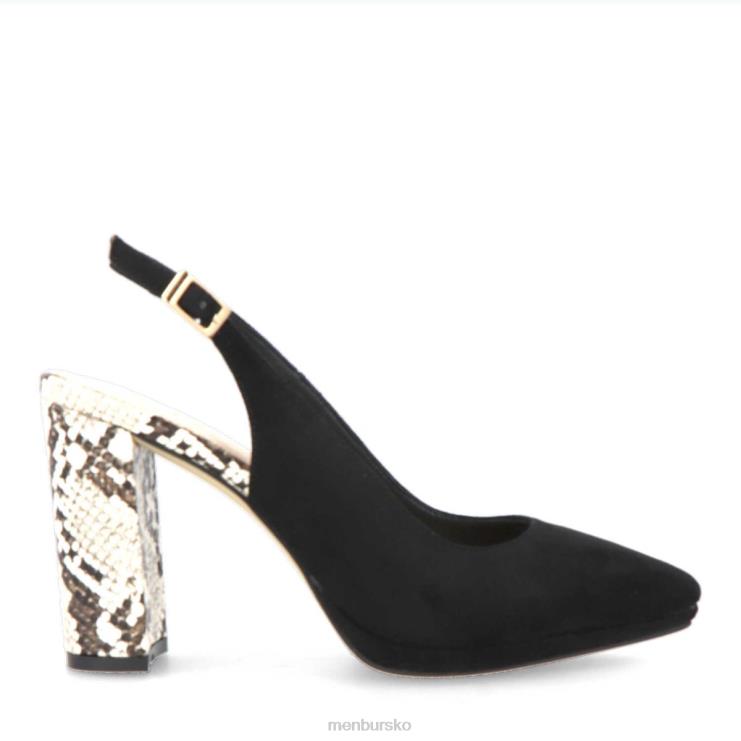 dk Menbur Kvinder bomerano sort X288X486 afslappet smart sko