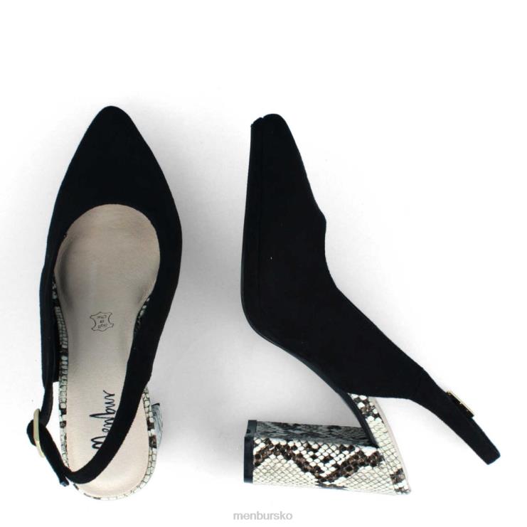 dk Menbur Kvinder bomerano sort X288X486 afslappet smart sko